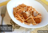 Zesty Italian Sausage Spaghetti