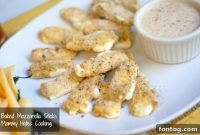 The Ultimate Gluten Free Mozzarella Sticks and Creamy Tomato Dip