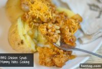 BBQ Chicken Potato Smother