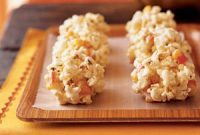 Guilt-Free Candy Corn Popcorn Treats