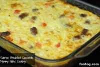 Golden Johnsonville Morning Casserole