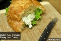 Artisan Chicken Salad Croissants