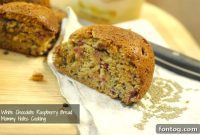 Luscious White Chocolate Raspberry Loaf