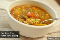 Hassle-Free Pasta Soup