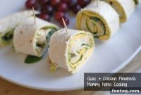 Effortless Tyson Grilled Chicken and Guacamole Pinwheels