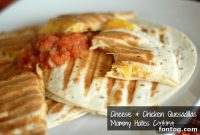 Savory Udis Chicken and Cheese Quesadillas