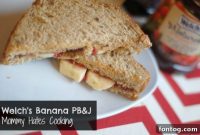 Welchs Banana Peanut Butter and Jelly