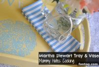 Martha Stewart’s Elegant Mother’s Day Tray and Vase
