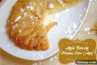 Make Bake Create Blog Party: Week 3’s Apple Pancake Delight