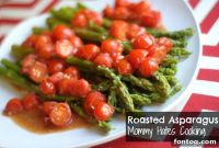 Balsamic Glazed Asparagus and Tomatoes
