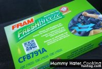 FRAM Pristine Cabin Air Filter