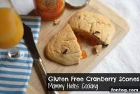 Pamela Delicious Gluten Free Cranberry Scones