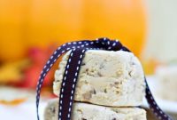Make Bake Create Delicious Pumpkin Fudge Squares