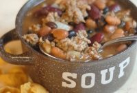 Hearty Five-Bean Beef Chili