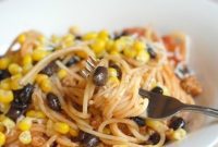Spicy Southwest Chicken Spaghetti