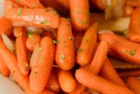 Apple Cider Glazed Sweet Carrots