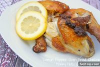 Monday’s Delight: Zesty Lemon Pepper Oven Chicken for Your Meal Plan