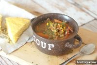 Cozy Slow Cooker Ham Soup