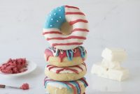 Star-Spangled Sweetness American Flag Donuts