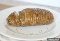Garden Harvest Hasselback Potatoes