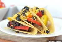 Sizzling Fajita Chicken Tacos