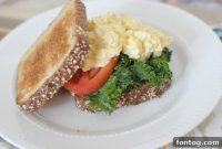 Wholesome Kale Egg Salad Sandwiches