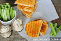 Buffalo Cheese Melts: Design Dish Delight