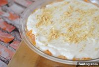 Sunny Mandarin Dream Pie