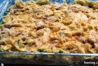 Craft Your Lighter Chicken Noodle Casserole