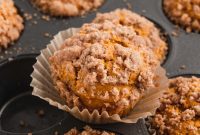 Autumn Spiced Gluten-Free Pumpkin Crumble Muffins