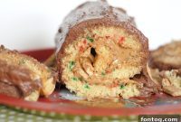 Chocolate-Enrobed PB&J Dream Roll