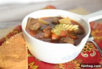 Hearty Slow Cooker Meatball Pot