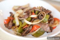 Sheet Pan Beef Steak Fajitas