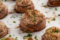 Loaded Portobello Mushrooms