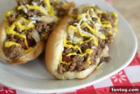 Pulled Beef Hot Dogs
