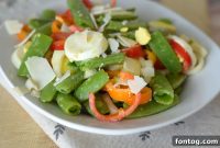 Spring Snow Pea Salad