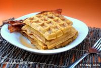 Safe & Scrumptious Pumpkin Waffles
