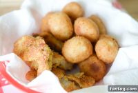 Southern Fried Catfish Nuggets with Savannah Classics Hush Puppies