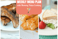 Weekly Meal Plan: July 27th