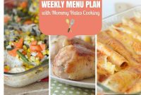 October 4 Weekly Menu Plan