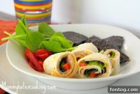 Savory Turkey Hummus Swirls