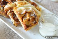 Pumpkin Spice Waffle Poppers