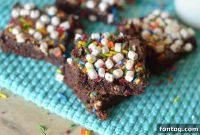Hot Chocolate Bliss Squares