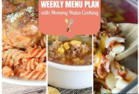 Weekly Menu Plan Starting December 6