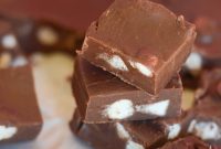 Peppermint Mocha Marshmallow Dream Fudge