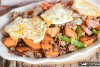 Golden Sweet Potato Hash