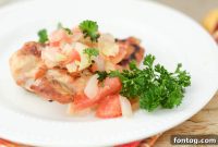 Zingy Grapefruit Salsa Chicken