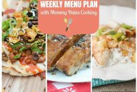 Weekly Meal Plan Starting April 24th