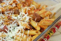 Golden Baked Cheesy Penne