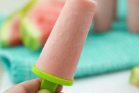 Watermelon Swirl Yogurt Pops